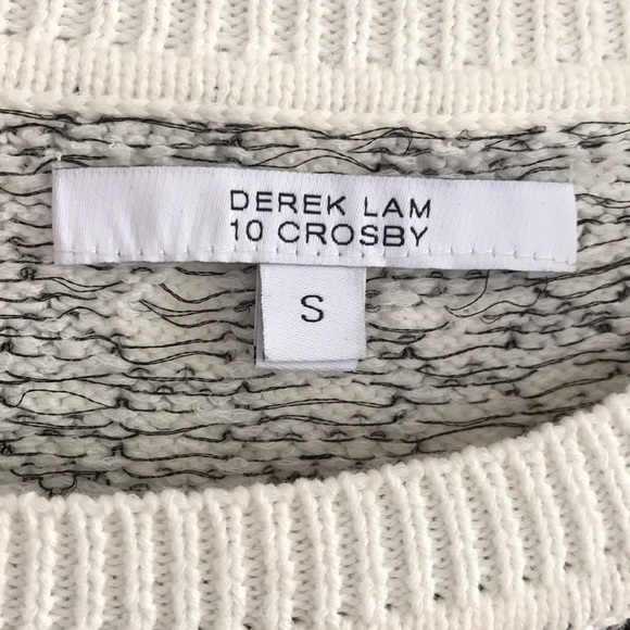 ⭐️HOST PICK⭐️ 10 CROSBY DEREK LAM Hi Lo Jacquard Sweater - Picture 6 of 7